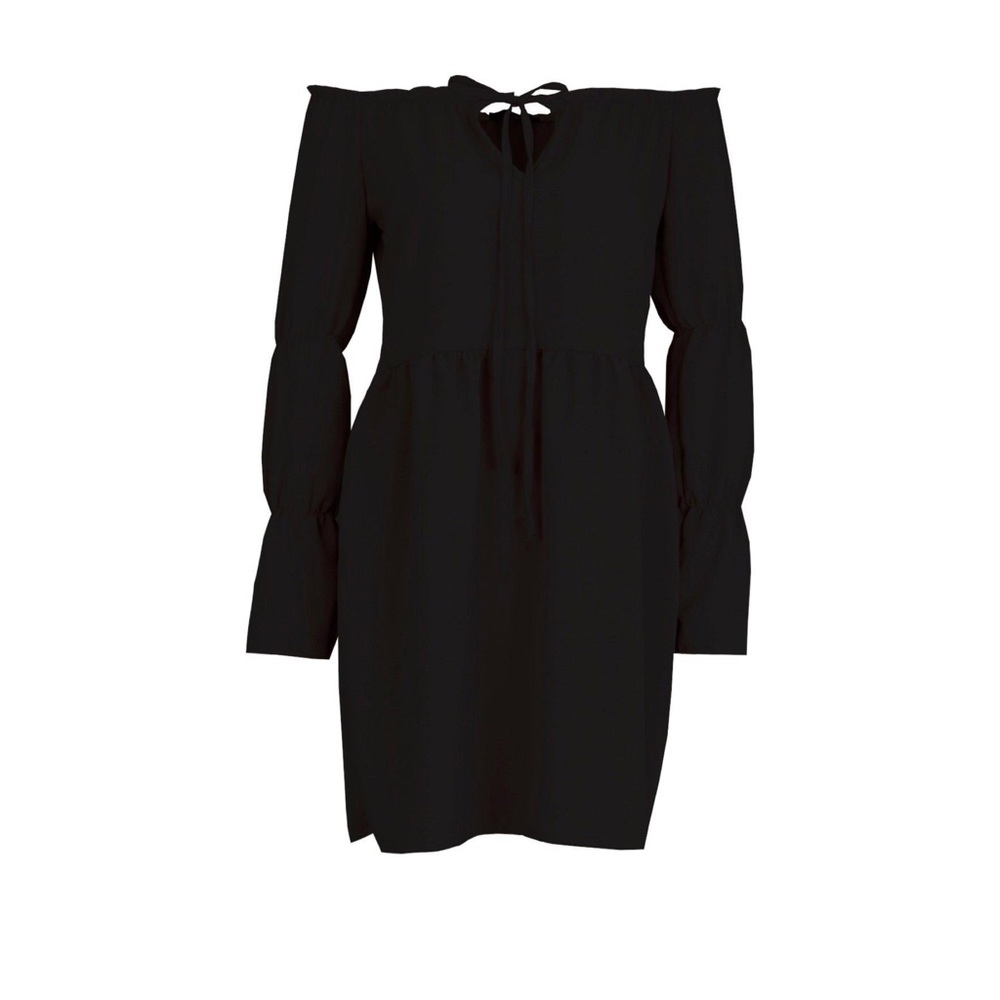 Off the shoulder Tiered Sleeve Dress